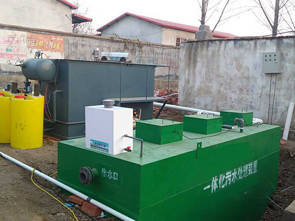 重庆污水处理设备安装现场